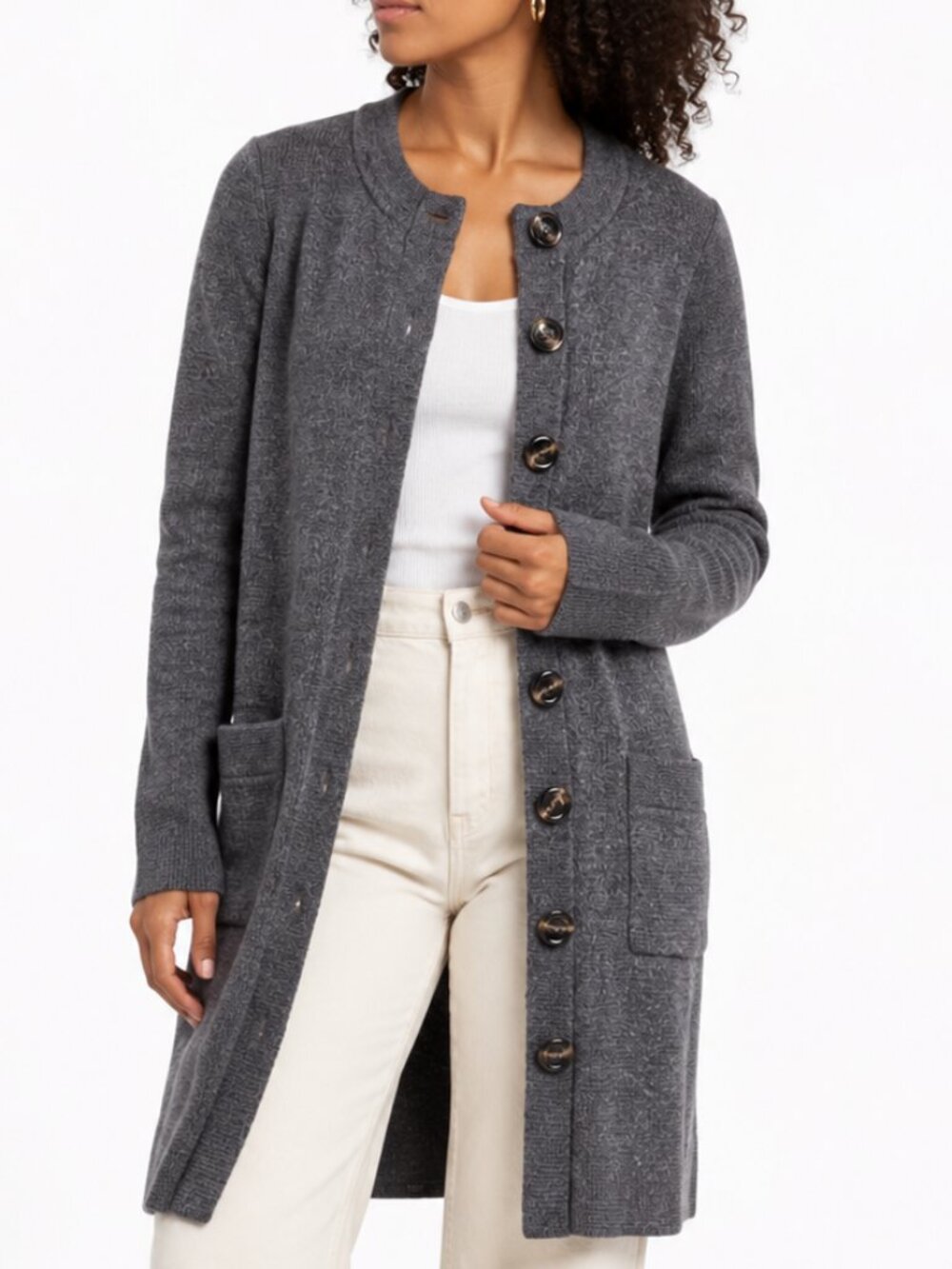 Banana Republic Merino Wool Knit Shacket MEDIUM